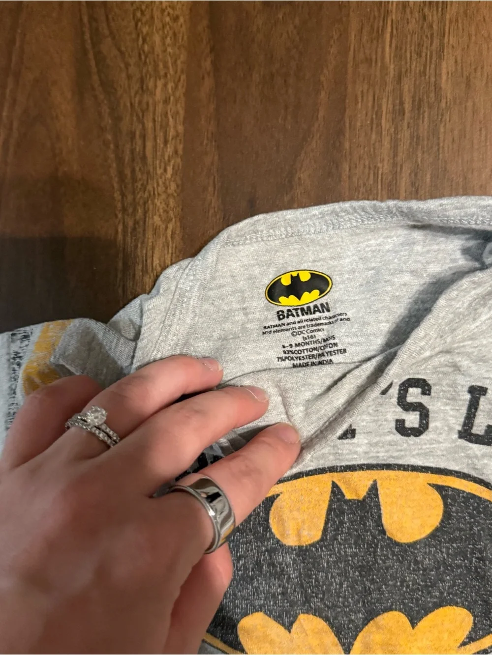 ✨2/$6✨ Baby boy Batman onesie